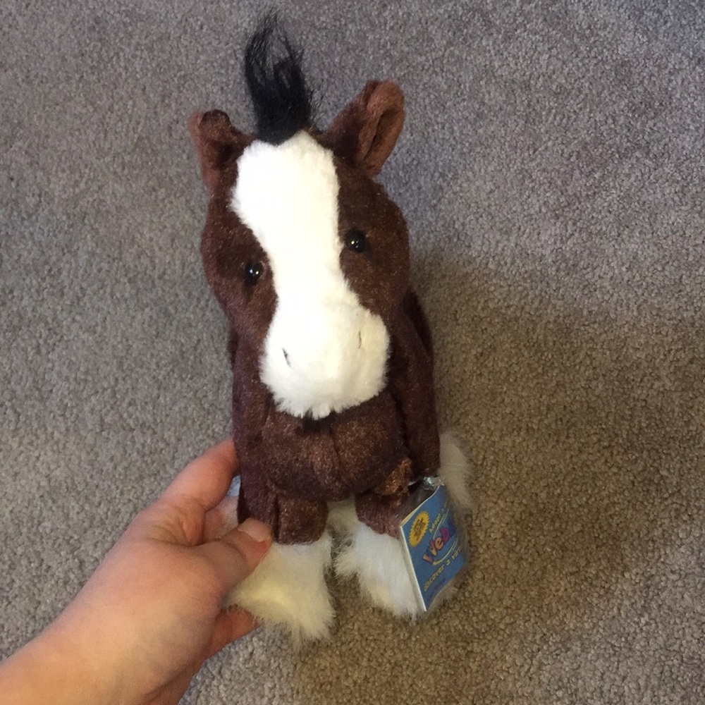 Sweet Webkinz Clydesdale Horse